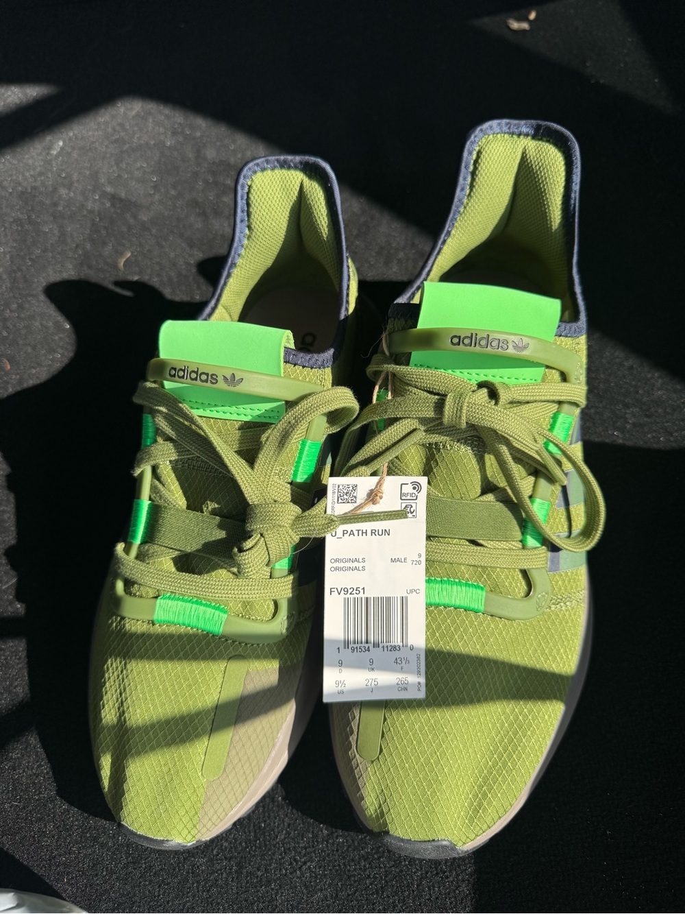 NWT adidas Men’s Olive Green U_Path Run Sneakers